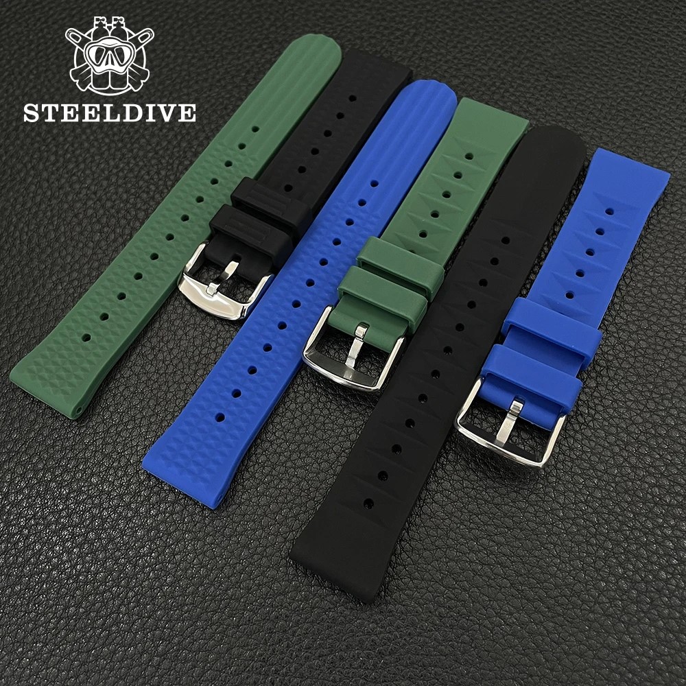 Seiko Watch Prospex - STEELDIVE Automatisches mechanisches Armband, 20 mm,