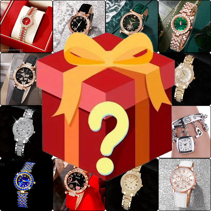 Watch Display Box - 1 Stück, Überraschungs-Mystery-Box mit einer 100