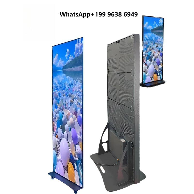 Jewelry For Watches - Doppelt Faltbares Poster-Display Mobile Digitale Beschilderung