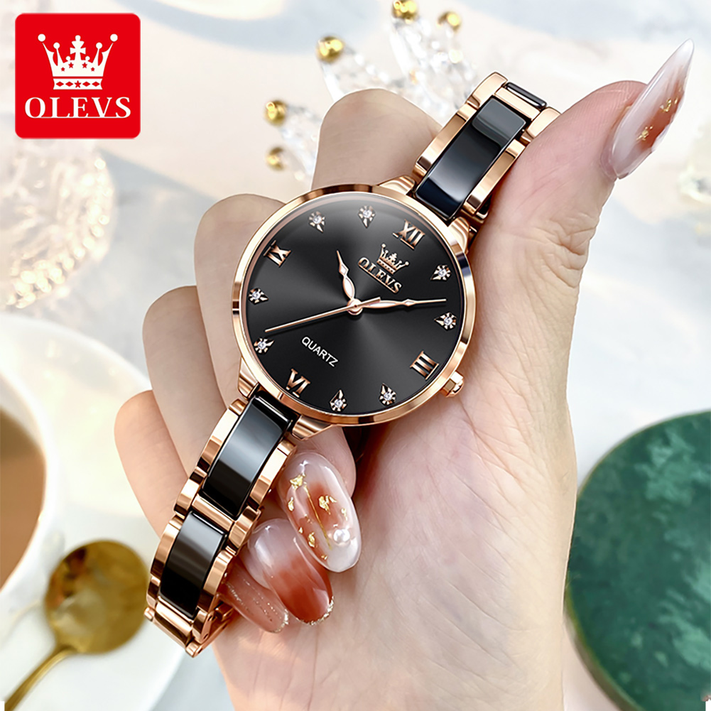OLEVS 5872 Frauen Uhren Quarz  – Jewelry For Watches Bewertung und Preis