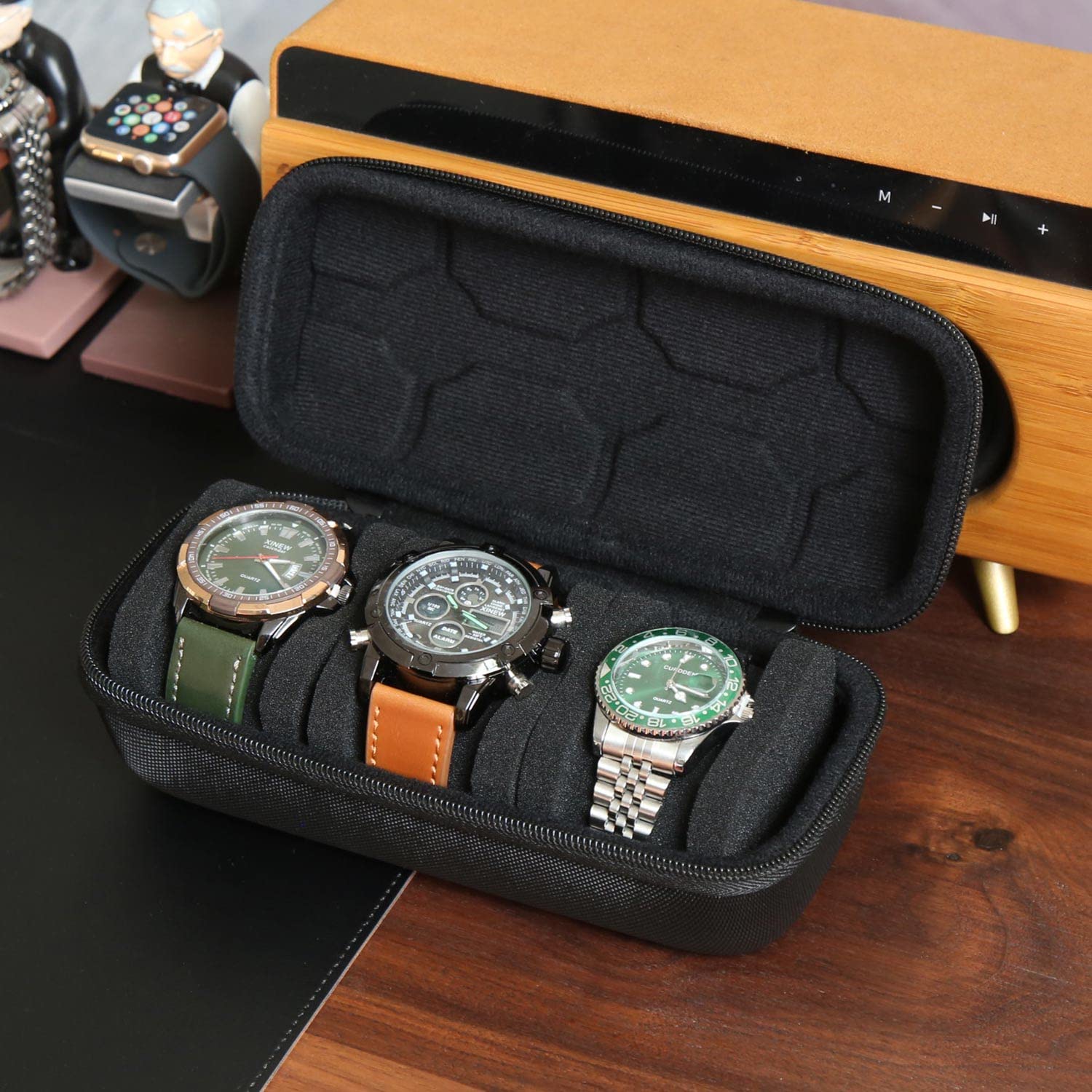 Uhrenbox-Organizer für Männer  – Watch Display Box Bewertung und Preis