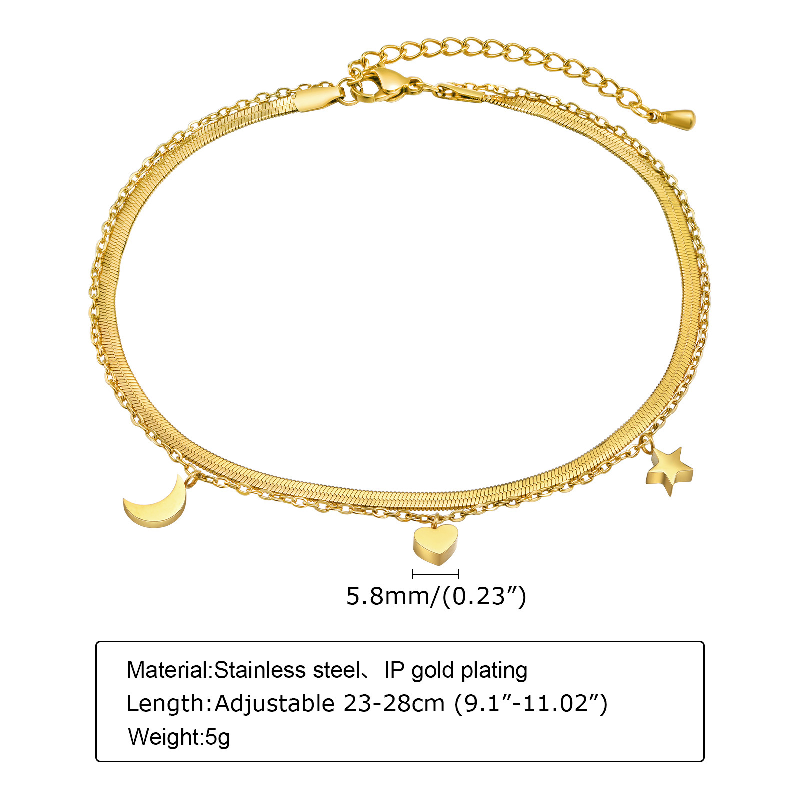 Exquisite Fußkettchen für Dame – Jc Jewelry & Watches Photos Bewertung und Preis