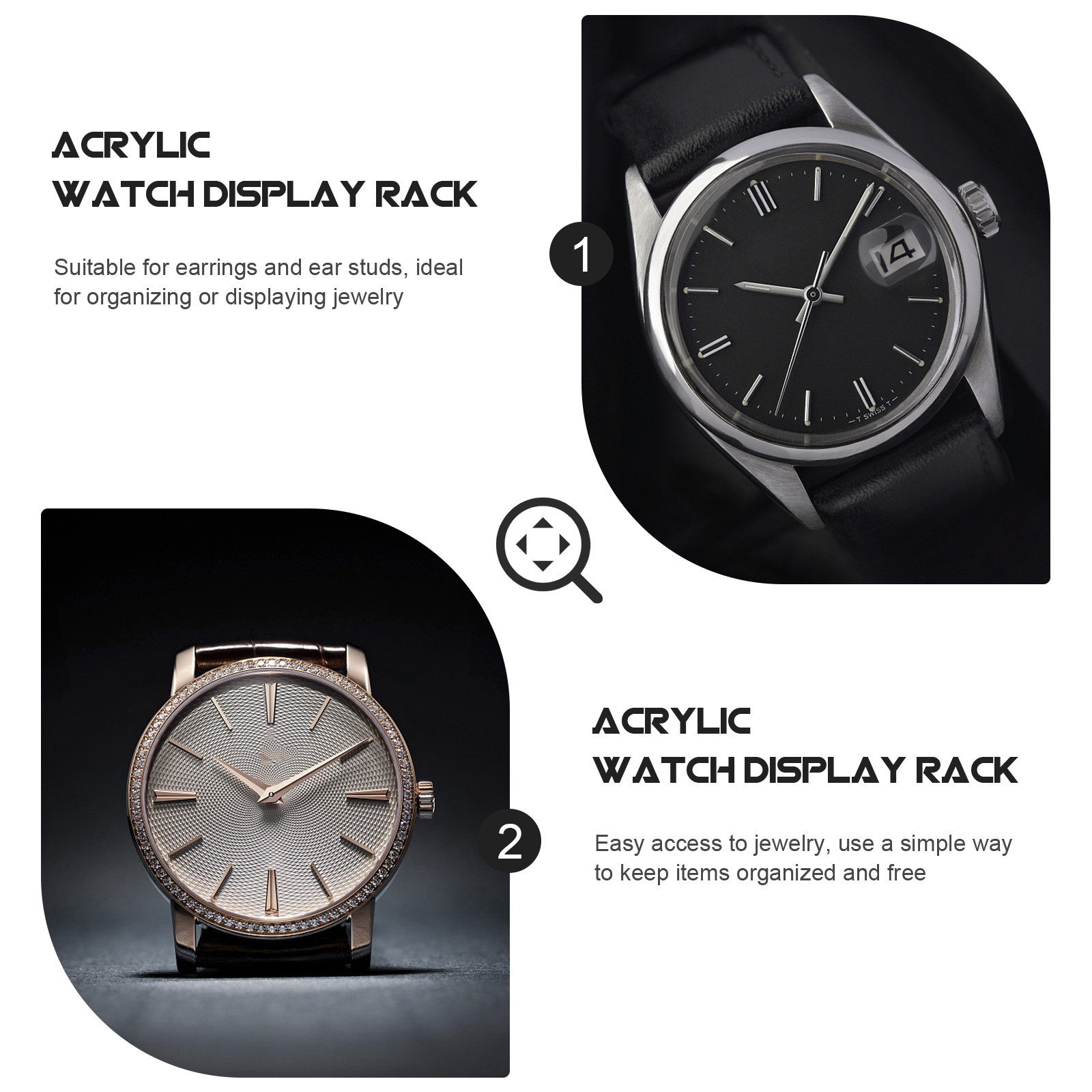1 Stück Acryl-Uhrenständer, tr – Jewelry And Watches Inc Bewertung und Preis